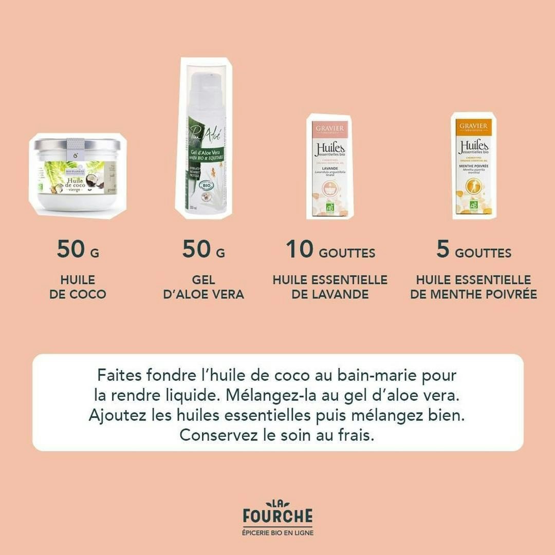 DIY soin après-soleil apaisant aloe vera