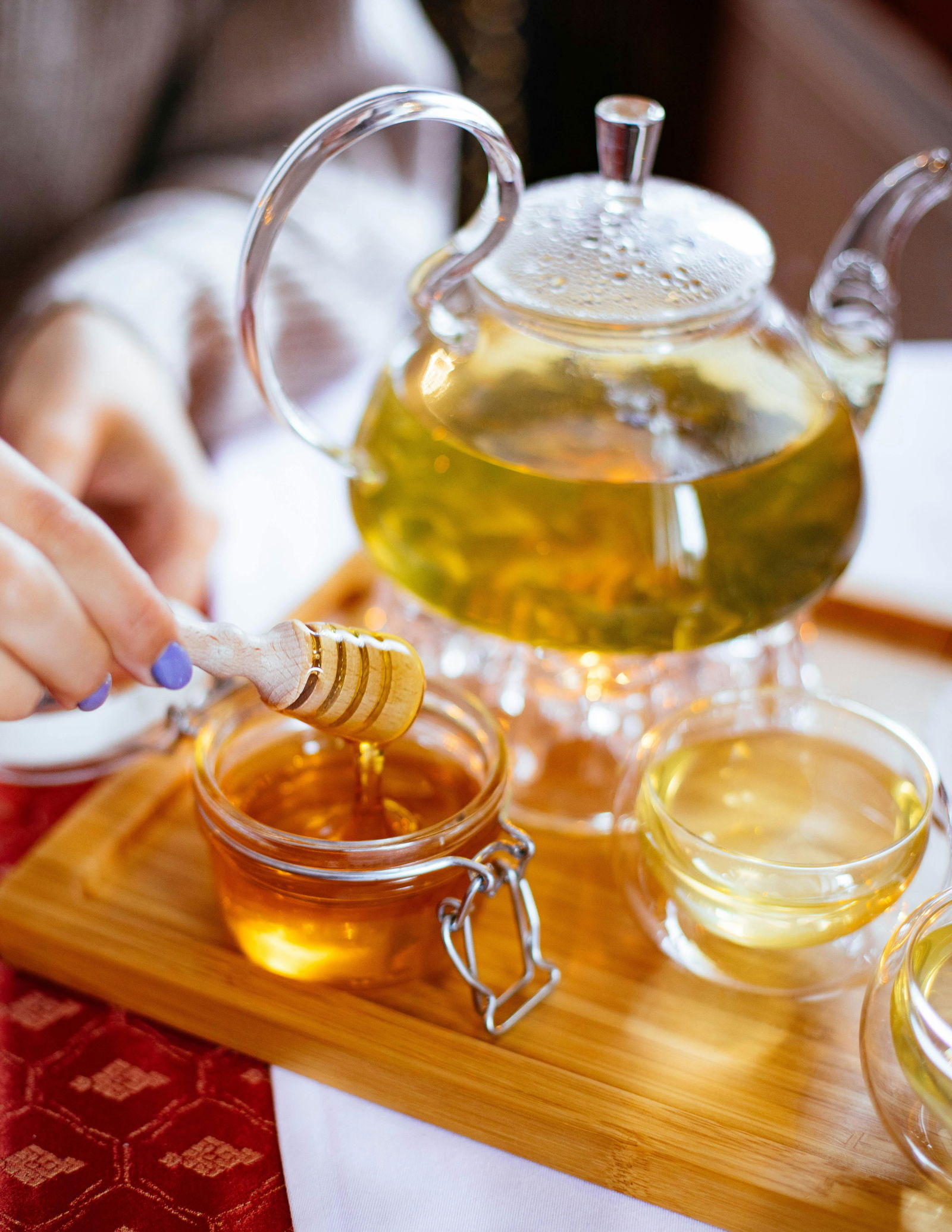 infusion au miel bio