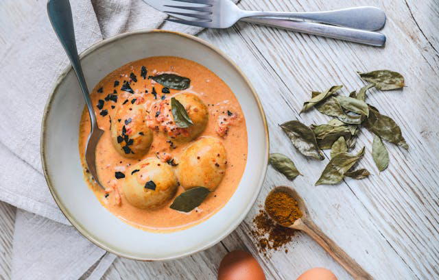 Curry d’oeufs Sri Lankais de Cook