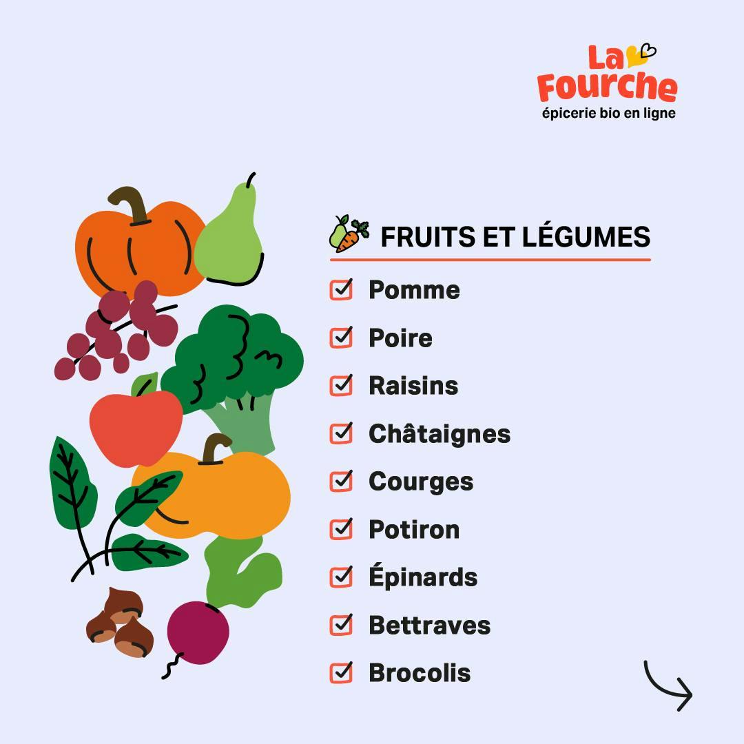 fruits et légumes sans gluten