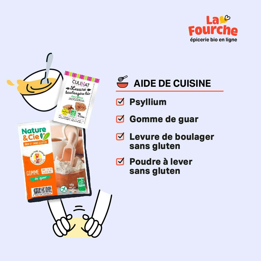 aides de cuisine sans gluten