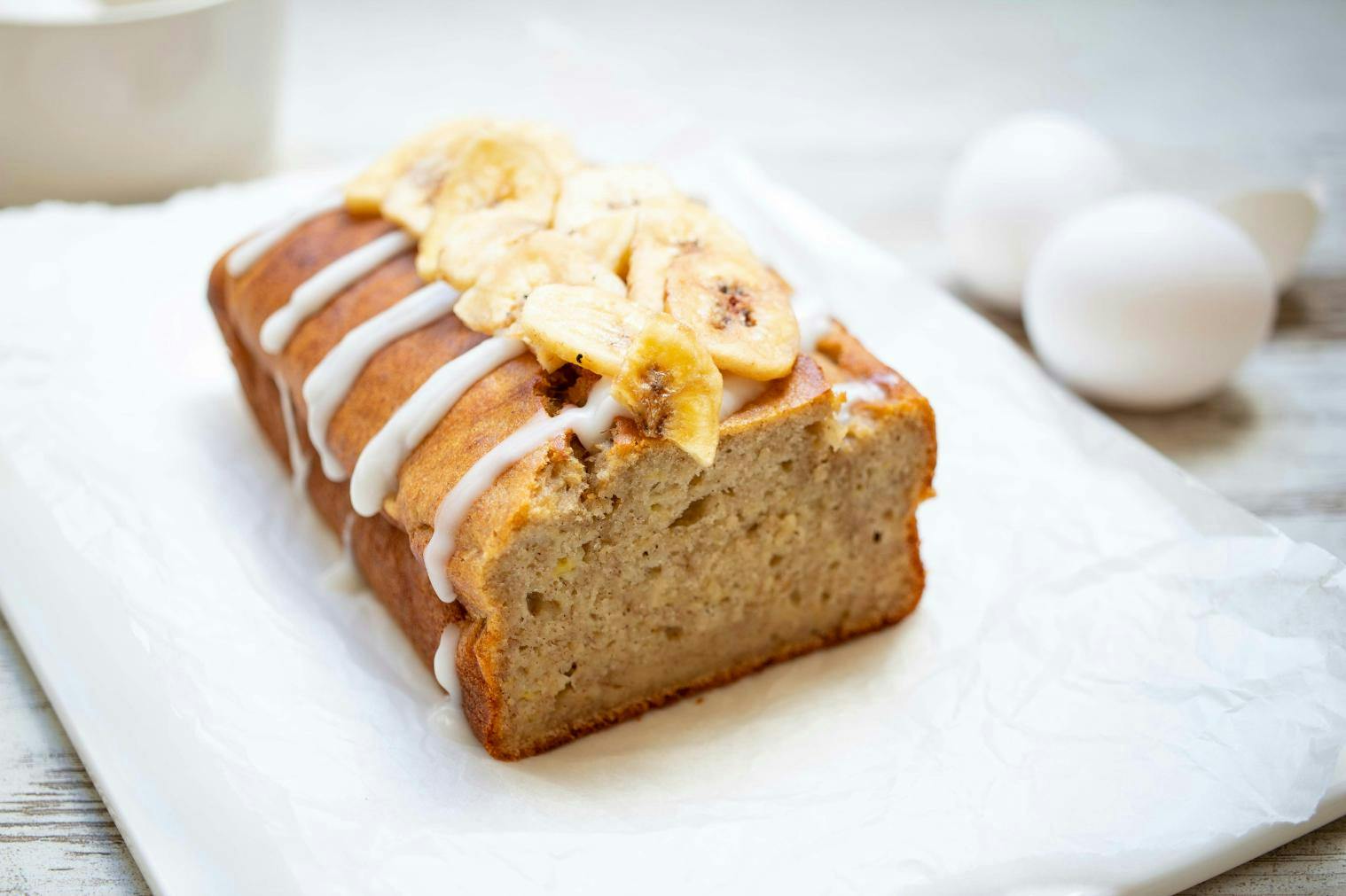 banana bread goûter healthy