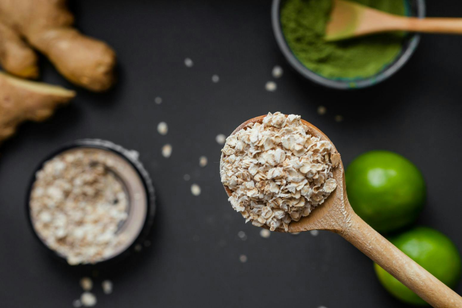 porridge matcha