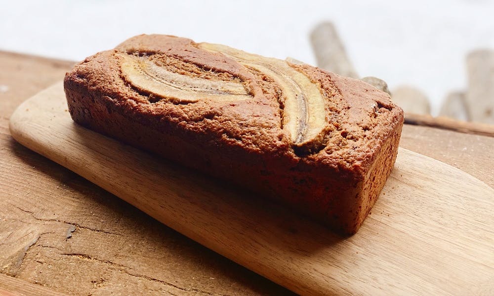 Banana bread sans gluten